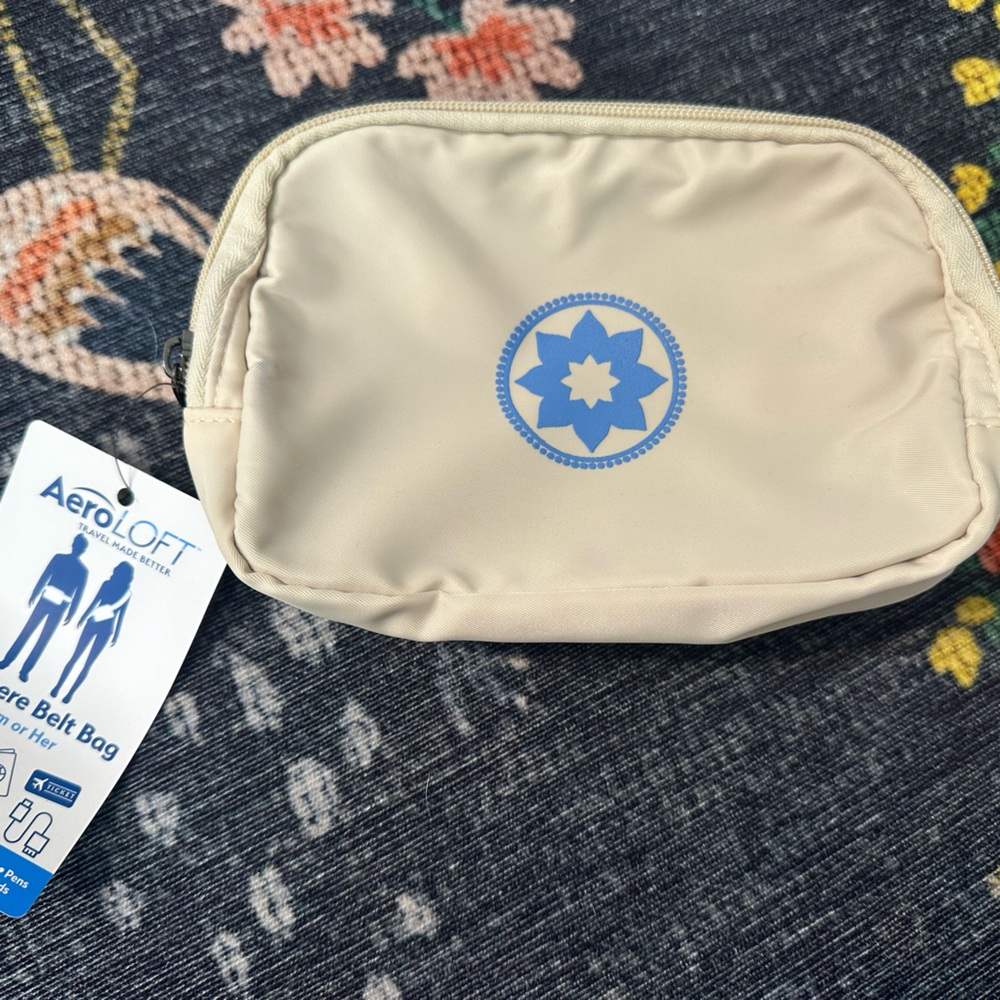 AeroLOFT Cream Crossbody Bag